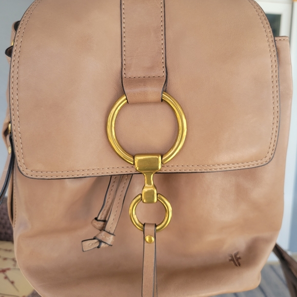 FRYE Ilana Leather Backpack BNWT - Picture 12 of 12